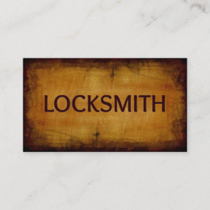 Locksmith Business Card