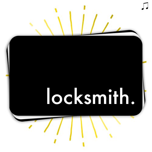 locksmith. business card templates