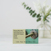 Locksmith Business Cards (Standing Front)