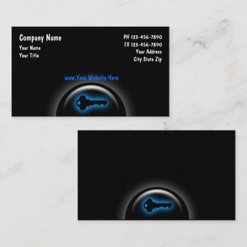 Locksmith Business Cards