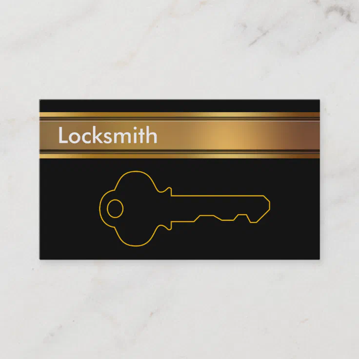 Locksmith Business Cards | Zazzle