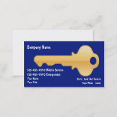 Locksmith Business Cards (Front/Back)