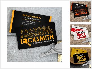 Locksmith Business Cards