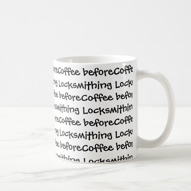 Locksmith Coffee Mug (Right)