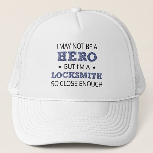 Locksmith Novelty Trucker Hat