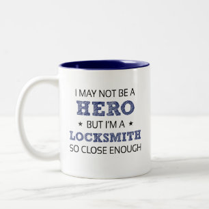 Locksmith Novelty Two-Tone Coffee Mug