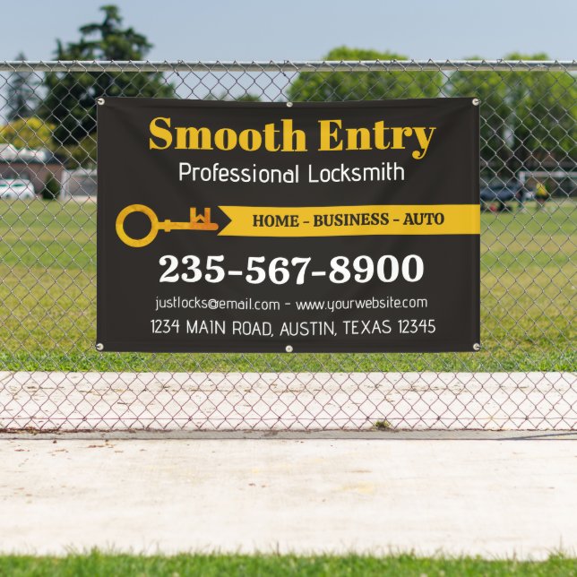 Locksmith Professional Services Banner (Insitu)