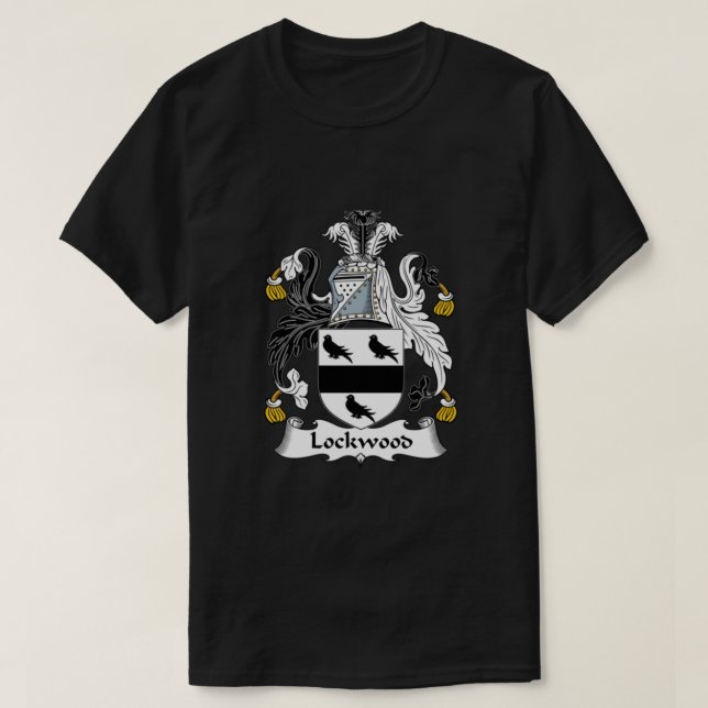 Lockwood Coat of Arms - Family Crest Shirt  (Design Front)