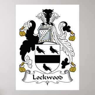 Lockwood Family Crest Poster