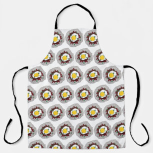 Loco Moco Hawaiian Cuisine Food Rice Hamburger Egg Apron