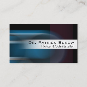Locomotion Business Card template (blue)