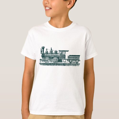 Locomotive 02 _ Dark Green T_Shirt
