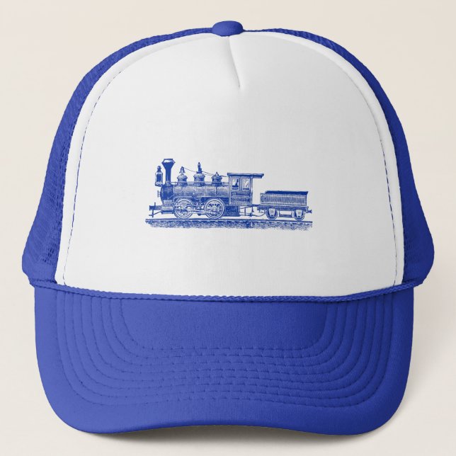 Locomotive 02 - Navy Trucker Hat (Front)