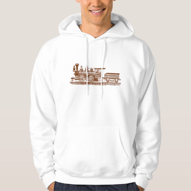 Locomotive 02 - Walnut Brown Hoodie (Front)