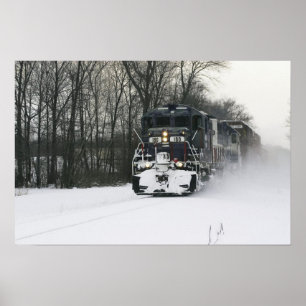 LOCOMOTIVE 180 ROSY MOUND LINE Edit I Poster