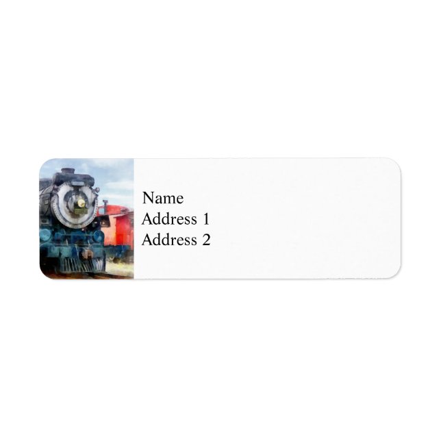 Locomotive and Caboose Label (Front)