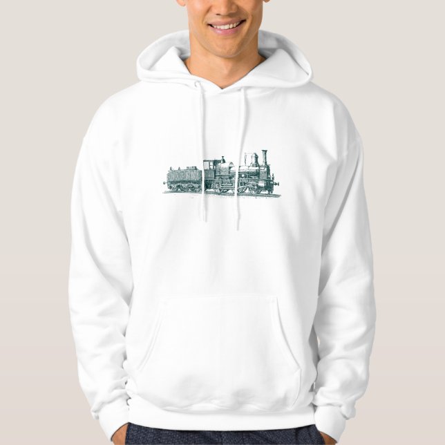 Locomotive - Dark Green Hoodie (Front)