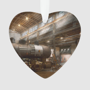 Locomotive - Locomotive repair shop Ornament
