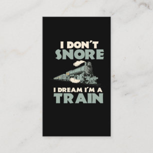 Locomotive Model Train Conductor Railway Railroad Business Card