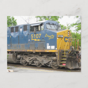 Locomotive Postcard