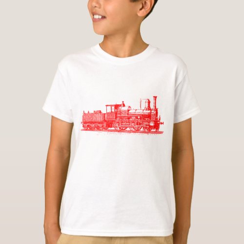 Locomotive _ Red T_Shirt