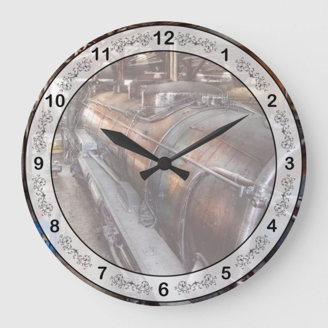 Locomotive - Routine maintenance Large Clock (Front)