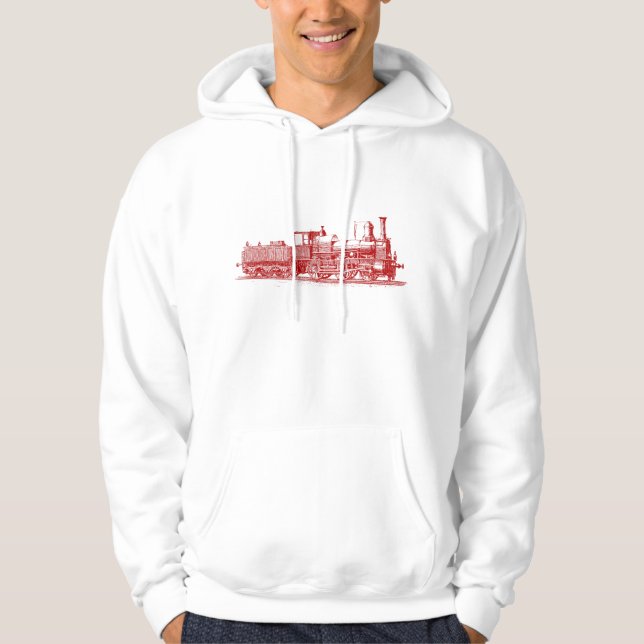 Locomotive - Ruby Red Hoodie (Front)