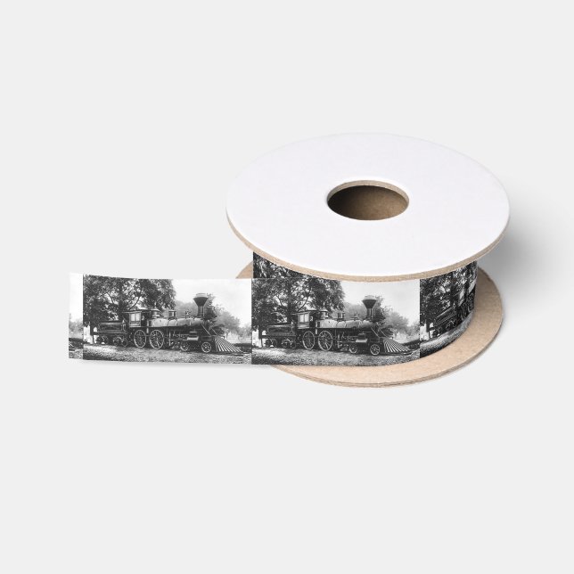 Locomotive Satin Ribbon (Spool)