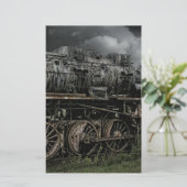 locomotive steam engine train rail railway (Standing Front)