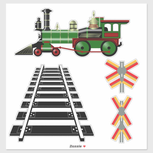 Locomotive Sticker (Sheet)