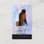 Loctician/Loc Stylist Beauty & Hair Salon Opal Bus Business Card