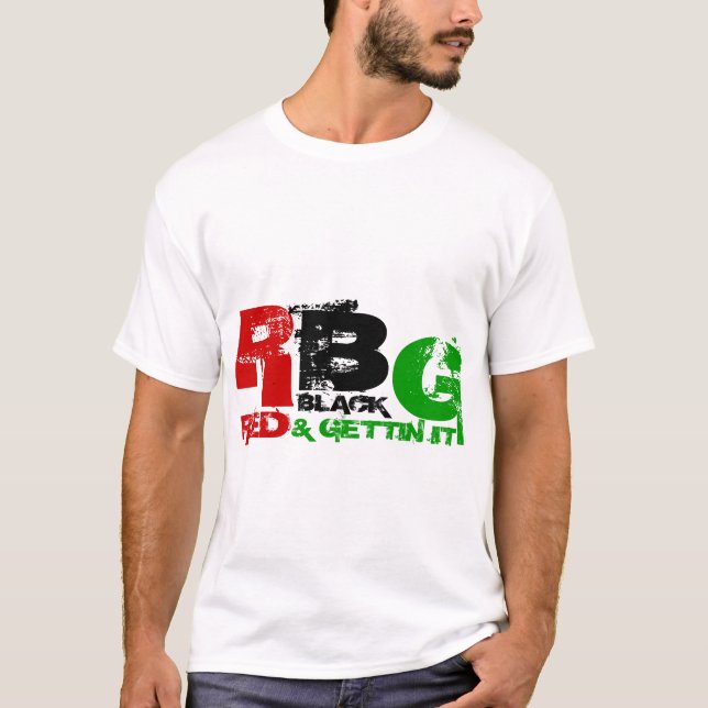 LOCTURNAL RBG (RED, BLACK, & GETTIN IT) T-Shirt (Front)