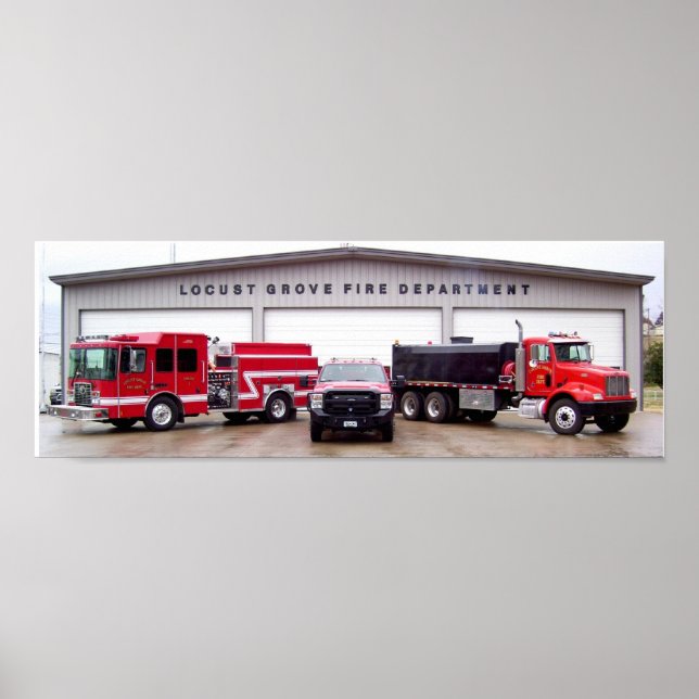 Locust Grove Fire Department Poster (Front)