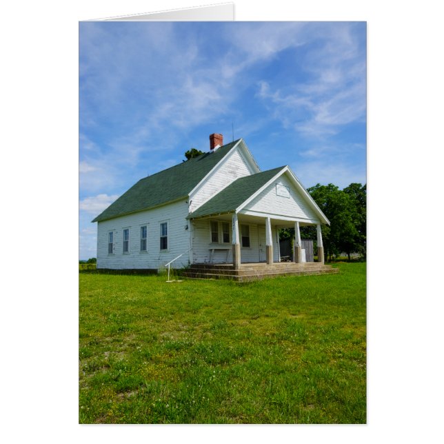 Locust Prairie School Greeting Card (Front)