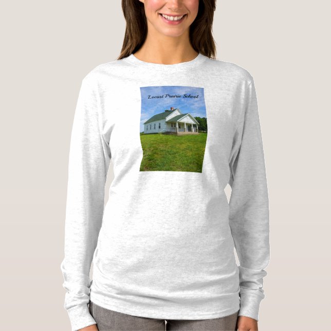 Locust Prairie School Long Sleeve T-Shirt (Front)