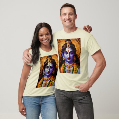 LOD KRISHNA FACE T_SHIRT FOR ALL AGE