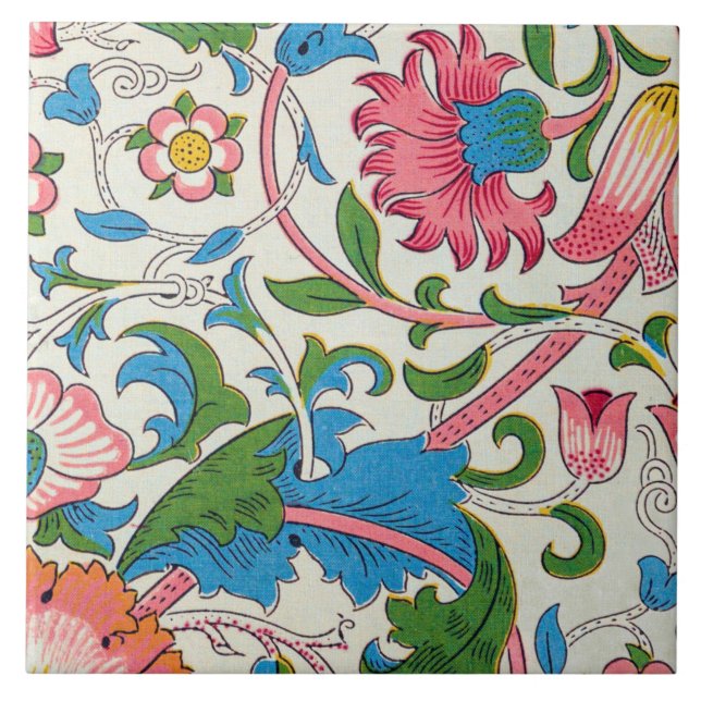 Lodden, William Morris Ceramic Tile (Front)