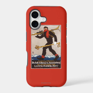 Loden Ski Clothes Skiing Advertisement Poster iPhone 17 Case
