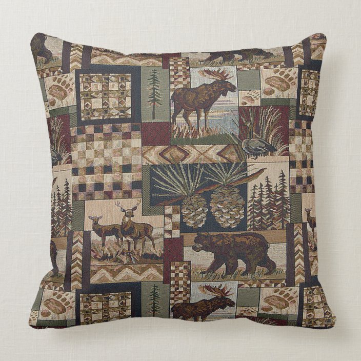 "Lodge/Cabin THROW PILLOW