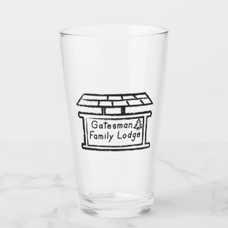 Lodge Sign Tumbler Glass