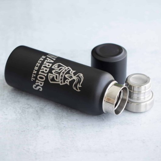 Lodge Stainless Steel Thermal Insulated Bottle (BLACK)