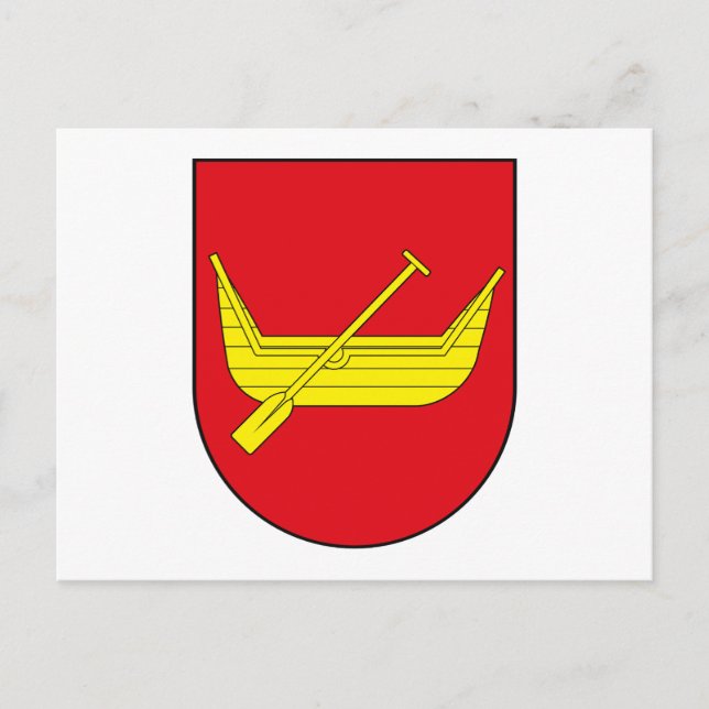 Lodz Coat of Arms Postcard (Front)