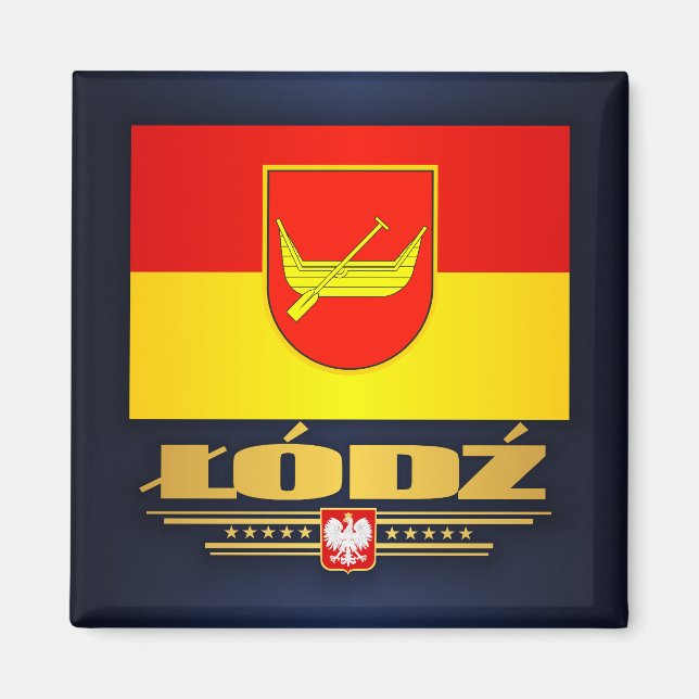 Lodz Magnet (Front)