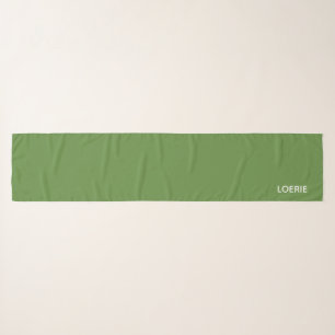 Loerie green color name scarf