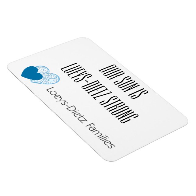 Loeys-Dietz Car Magnet (Right Side)