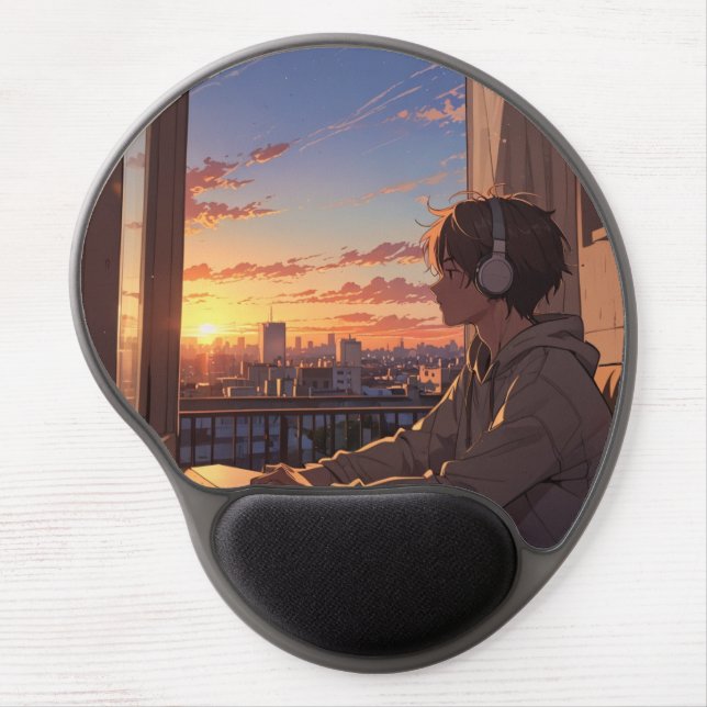 Lofi Boy Mousepad (Front)