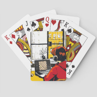 Lofi Chess Art Poker Cards