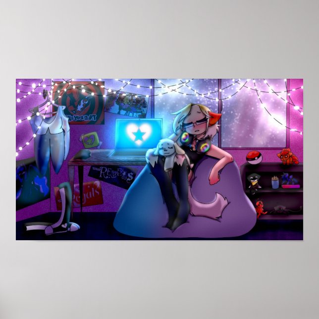 Lofi Gloryheart Poster (Front)