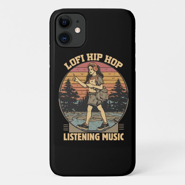 Lofi hip hop chillhop music Case-Mate iPhone case (Back)