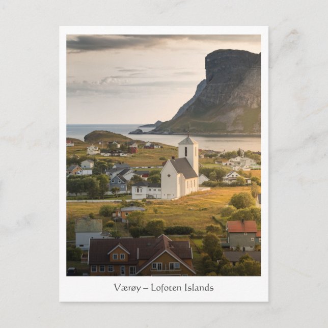 Lofoten Church Postcard (Front)